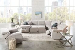 Arc Dove 6-Piece Power Reclining Sectional With Left Arm Facing Chaise -Furniture Serie Shop 265786 1200x800