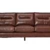 Quincy Brown Leather Sofa