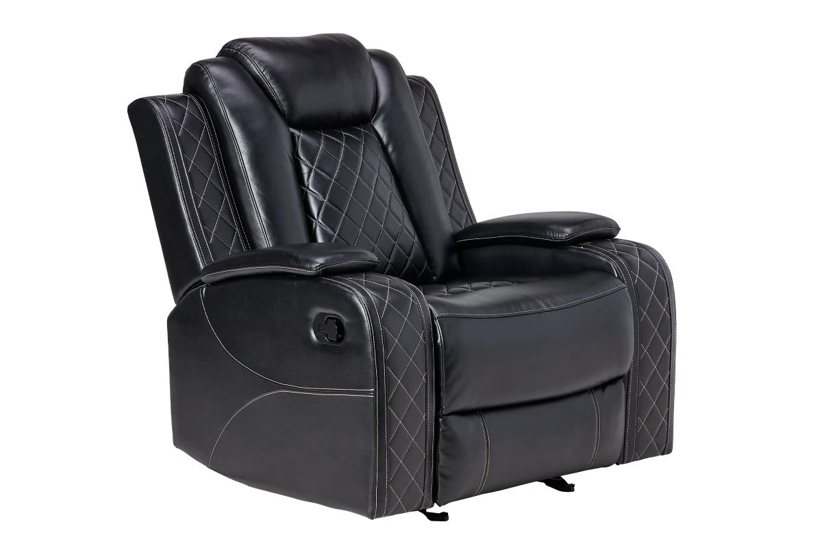 Titan Black Recliner 5 Titan Black Recliner - Image 3