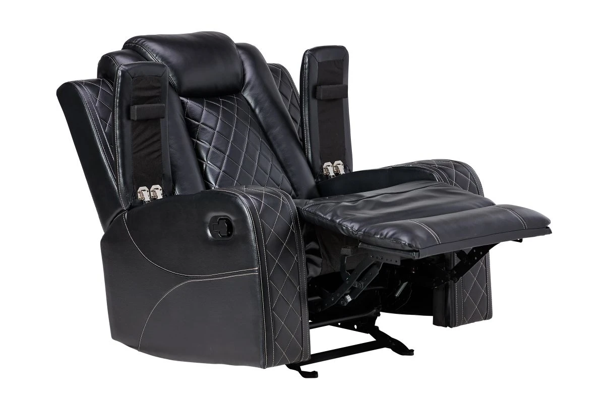 Titan Black Recliner 6 Titan Black Recliner - Image 4