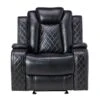Titan Black Recliner -Furniture Serie Shop 266346 1200x800