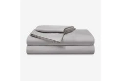 Basic Light Grey Queen Sheet Set