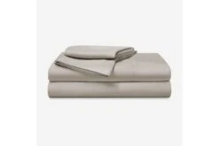 Basic Medium Sand Queen Sheet Set