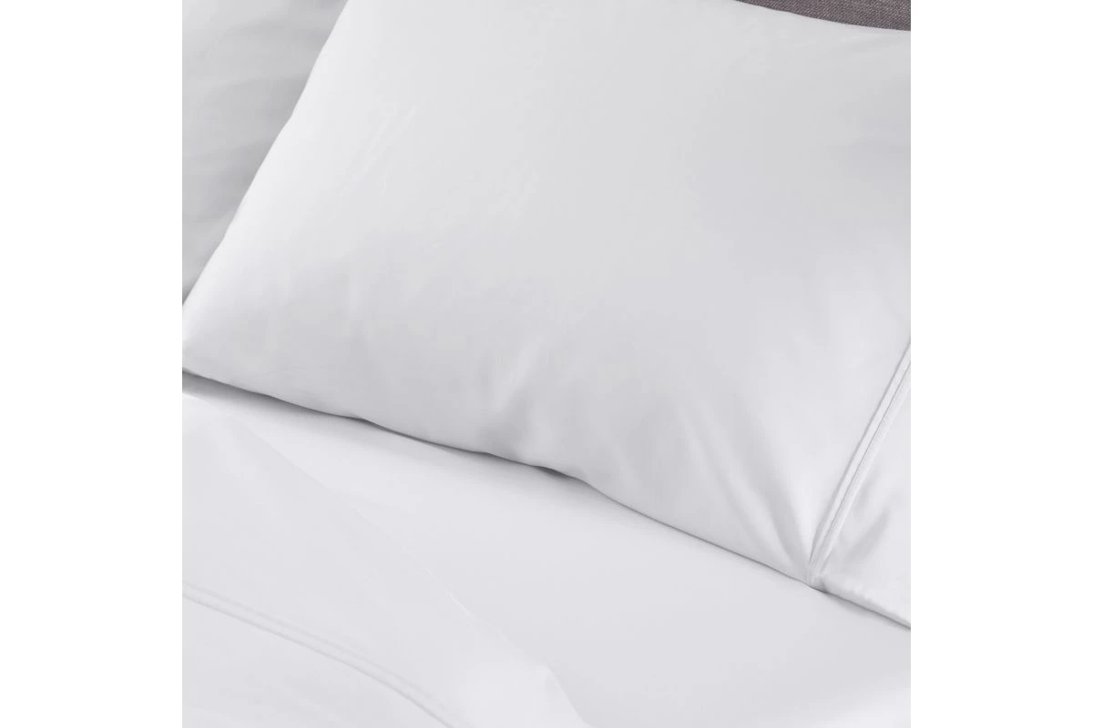 Hyper-Cotton Bright White Split King Sheet Set 5 Hyper-Cotton Bright White Split King Sheet Set - Image 3