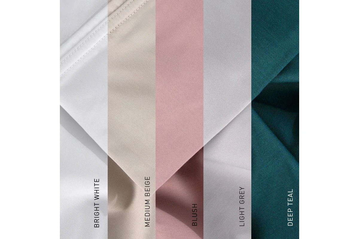 Hyper-Cotton Light Grey Split Cal King Sheet Set 8 Hyper-Cotton Light Grey Split Cal King Sheet Set - Image 6