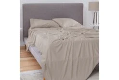 Hyper-Cotton Medium Beige Queen Sheet Set -Furniture Serie Shop 267436 1200x800