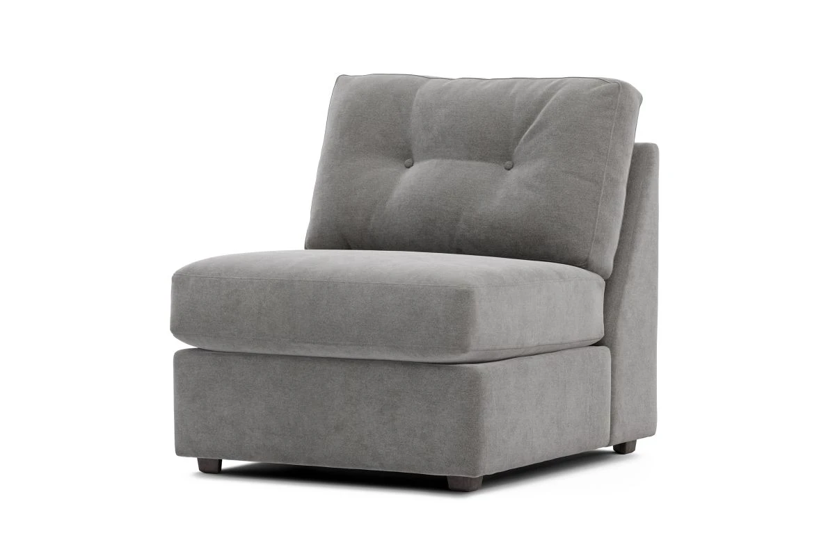 Modular One Granite Armless Chair 3 Modular One Granite Armless Chair