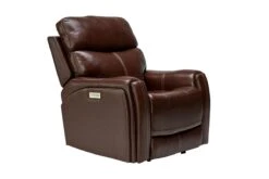 Bowie Coffee Triple Power Leather Recliner