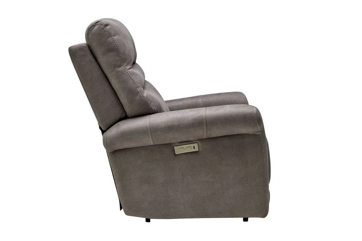 Hendrix Dove Power Recliner 8 Hendrix Dove Power Recliner - Image 6