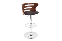 Cosi Walnut Bar Stool By LumiSource