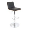 Vasari Black Bar Stool By LumiSource -Furniture Serie Shop 63341 1200x800