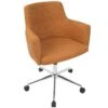 Andrew Contemporary Adjustable Office Chair In Orange By LumiSource -Furniture Serie Shop 96600 1200x800